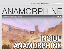 Tablet Screenshot of anamorphine.com